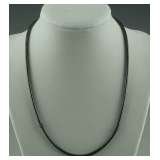 PANDORA SILVER OXIDIZED NECKLACE