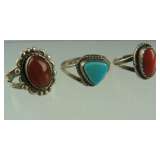 CORAL, CARNELIAN, TURQOISE