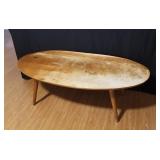 Great "surfboard" coffee table by Russell Wright
