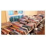 Rooms full of old, rare, new and collectible books/paper.