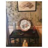 Some items pictured may have already sold. The folding Asian table is still available.