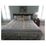King Headboard and Mattress