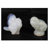 Sabino Paris France Opalescence Art Glass: Poussin L