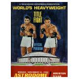 On November 14, 1966, Muhammad Ali fought Cleveland Williams for the Heavyweight Title.  Ali would d