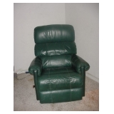 Green Leather Recliner