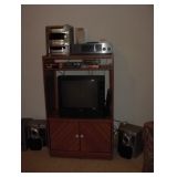 T.V. Cabinet, T.V. & Stereo