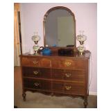 Antique Dresser w/Mirror
