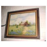 Bluebonnet Oil Painting