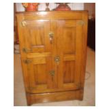 Antique Wood Ice Box