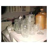 Glass Pitchers & Creamers
