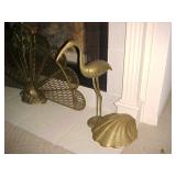 Brass Bird & Brass Clam