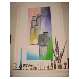 Artwork, Art Glass & Misc. Brass Pieces