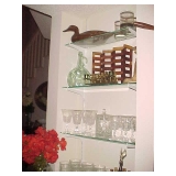 Wood Duck & Bar Glasses