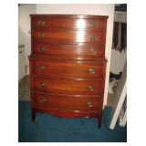 Mahogany Chest on Chest