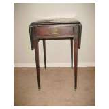 Mahogany Drop Leaf Side Table