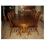 Dining Table w/6 Chairs