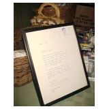 Signed Letter form Lawrence Welk