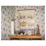 Small Shelf & Kitchen Collectibles