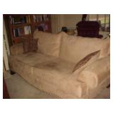 Suede Sofa