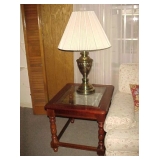 End Table & Lamp