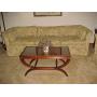 Mid Century Modern Sofa & Vintage Coffee Table