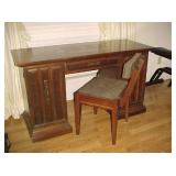 Sewing Cabinet w/Sewing Chair & Singer Sewing Machine