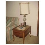End Table & Lamp