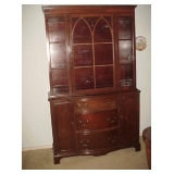 Mahogany China Cabinet