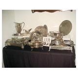 Silver Plate Serving Pieces