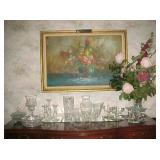 Oil Painting & Crystal