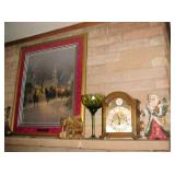 Signed Picture, Clock & Collectibles