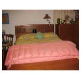 Sleep Number Bed w/Ethan Allen Headboard