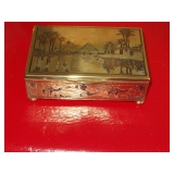 Brass Cigarette Box