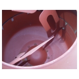 Inside of Cement Mixer