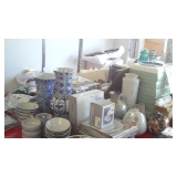 Rice Bowls and Other Blue/White Tableware