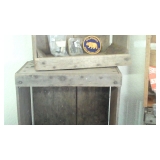 Wood Produce Lug Boxes (no label)