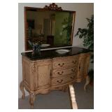 BUFFET AND MIRROR