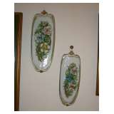 Floral Italy Wall Plaues