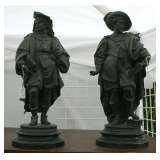 White Metal Statues