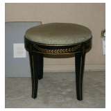 Painted Vanity Stool