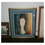 Modigliani Litho