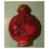 Cinnabar Snuff Bottle