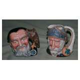 Small Royal Doulton Merlin & Don Quixote