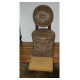 Sam Moore Leapord Vanity Chair