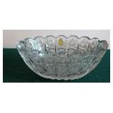 German Cut Glass Bowl German Cut Glass Bowl
