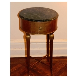 French Green Marble Top Table French Green Marble Top Table
