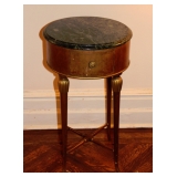 French Green Marble Top Table