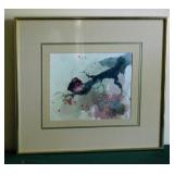 Signed Asian Watercolor