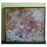 Signed "Sariba" Modern Art O/C Signed "Sariba" Modern Art O/C