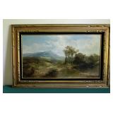 Signed "J. B. Smillie" 1861 O/C Signed "J. B. Smillie" 1861 O/C